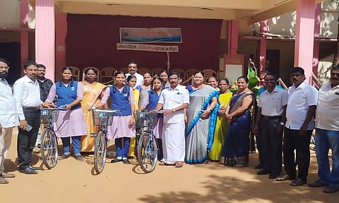 கன்னியாகுமரியில் 172 மாணவ-மாணவிகளுக்கு விலையில்லா மிதிவண்டிகள்