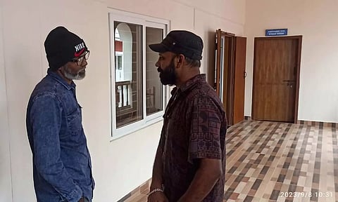 ஊட்டி கோர்ட்டில் இன்று ஆஜரான வாளையார் மனோஜ், ஜம்சீர் அலி.