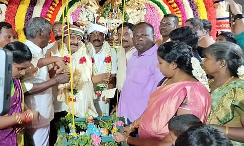 கிருஷ்ண ஜெயந்தி விழா ஊஞ்சல் உற்சவம்