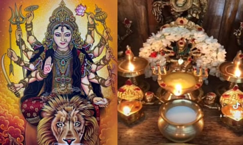 துர்க்கையை வீட்டில் வழிபடும் முறை