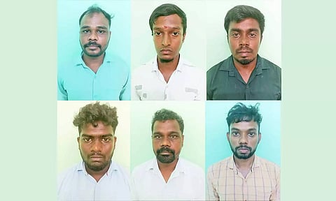 நகை மோசடியில் ஈடுபட்ட பெண்கள் உள்பட நிதிநிறுவன ஊழியர்கள் 8 பேர் கைது- 25 லட்சம் மதிப்புள்ள நகைகள் பறிமுதல்