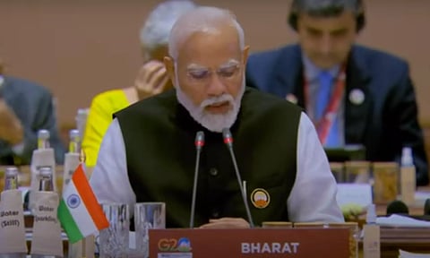 "எதிர்காலம் குறித்து நம்பிக்கை"- ஜி20 உச்சி மாநாட்டின் நிறைவுரையில் பிரதமர் மோடி