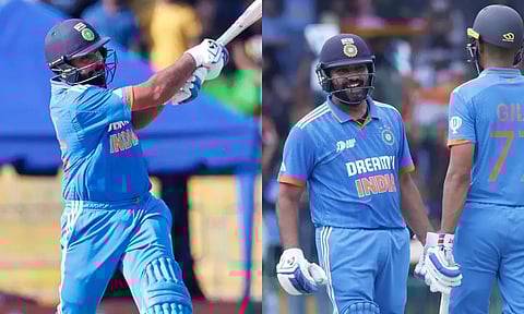 ஆசிய கோப்பை: 4 சிக்சர் விளாசி 4 சாதனைகள் படைத்த இந்திய கேப்டன் ரோகித் சர்மா