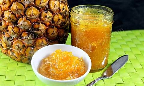 பைனாப்பிள் ஜாம் வீட்டிலேயே செய்யலாம்