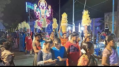 கடையம் அருகே முப்புடாதி அம்மன் கோவில் கொடை விழா