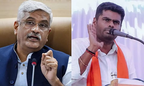 சனாதன விவகாரம்.. மத்திய அமைச்சர் கருத்துக்கு தமிழக பா.ஜ.க. தலைவர் அண்ணாமலை கண்டனம்