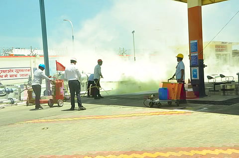 தீ தடுப்பு பாதுகாப்பு ஒத்திகை