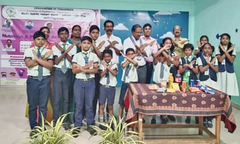மவுண்ட் லிட்ரா ஸீ பள்ளியில் ஊட்டச்சத்து குறித்து விழிப்புணர்வு நிகழ்ச்சி