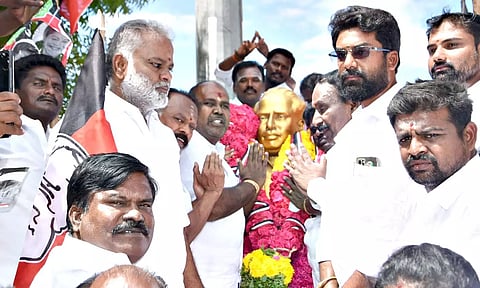 அண்ணாவின் பெயரை சூட்ட மு.க.ஸ்டாலின் மறந்தது ஏன்? ஆர்.பி.உதயகுமார்