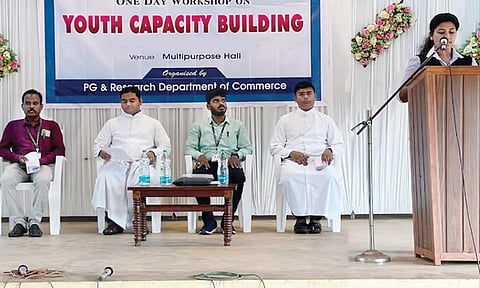 புனித அல்போன்சா கல்லூரியில் திறன் மேம்பாட்டு பயிலரங்கம்