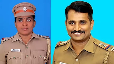 செவ்வாய்ப்பேட்டை போலீஸ் இன்ஸ்பெக்டர் சந்திரகலா, நுண்ணறிவு பிரிவு சப்-இன்ஸ்பெக்டர் ராமகிருஷ்ணன்