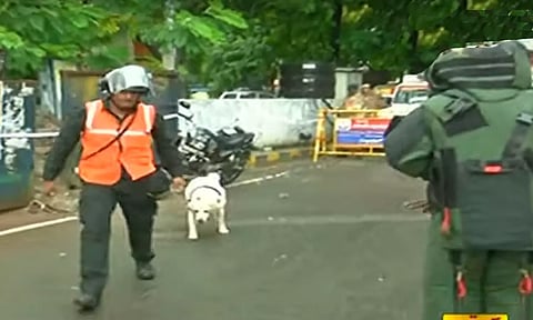 தி.நகரில் பொதுமக்கள் முன்னிலையில் பாதுகாப்பு ஒத்திகை நிகழ்ச்சி