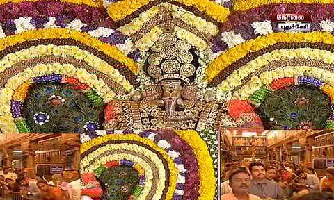 விநாயகர் சதுர்த்தியை முன்னிட்டு விநாயகர் கோவில்களில் சிறப்பு பூஜை- பக்தர்கள் தரிசனம்