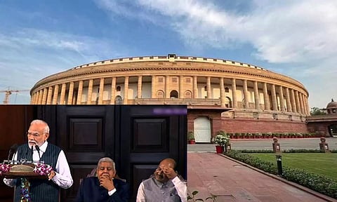 பழைய பாராளுமன்ற கட்டிடத்தை 'சம்விதன் சதன்' என அழைக்க வேண்டும்- பிரதமர் மோடி பரிந்துரை