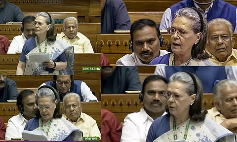 மகளிர் இடஒதுக்கீடு மசோதாவுக்கு காங்கிரஸ் ஆதரவு: சோனியா காந்தி