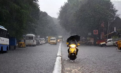 மொடக்குறிச்சியில் 5 செ.மீ. மழை பதிவு