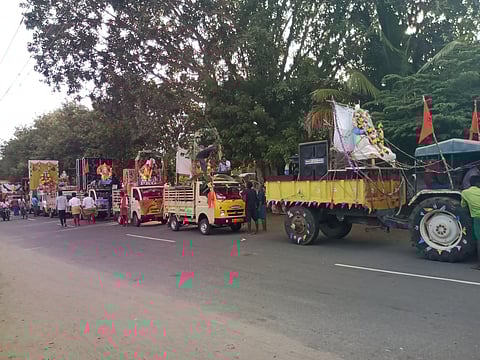 விநாயகர் சிலைகள் கரைப்பு