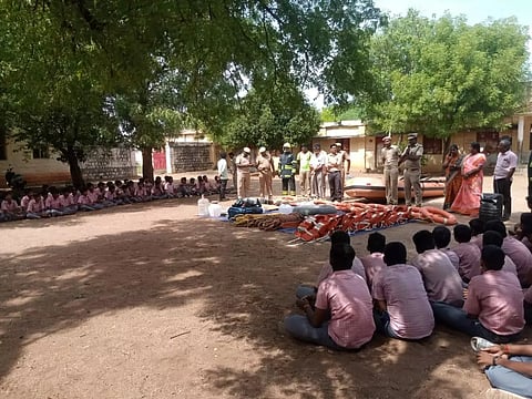 வடகிழக்கு பருவமழை முன்னெச்சரிக்கை நடவடிக்கைகள் தொடர்பான ஒத்திகை