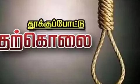 வெவ்வேறு சம்பவங்களில் 2 பேர் தூக்குப்போட்டு தற்கொலை