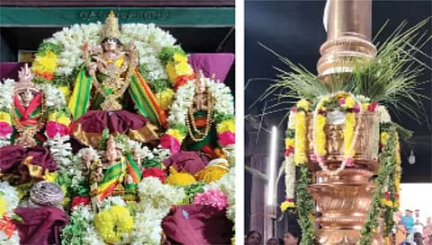 பாண்டமங்கலம் பிரசன்ன வெங்கட்ரமண சாமி கோவிலில் புரட்டாசி மாத வழிபாடு