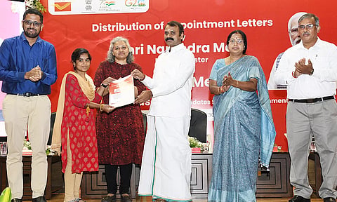 நாடு முழுவதும் இன்று 9-வது கட்டமாக 51 ஆயிரத்து 56 பேருக்கு பணி நியமன ஆணை