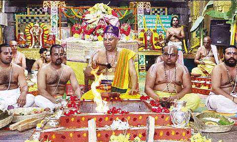 திருப்பதி, திருச்சானூர் கோவில்களில் வருடாந்திர பவித்ரோற்சவம்