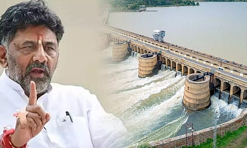 கே.ஆர்.எஸ். அணையில் இருந்து தமிழகத்திற்கு இனி தண்ணீர் திறக்க மாட்டோம்- டி.கே.சிவக்குமாா்