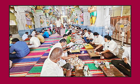 ராமநாதசுவாமி கோயில் உண்டியல் வருவாய் ரூ. 1.39 கோடி