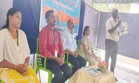 ஞானதீபம் கல்லூரியில் காசநோய் விழிப்புணர்வு முகாம்