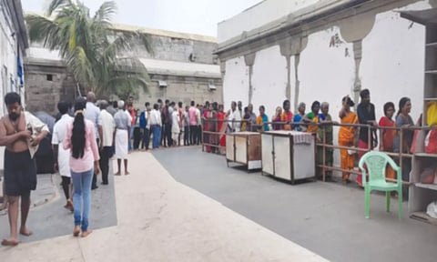 கன்னியாகுமரி பகவதி அம்மன் கோவிலில் புரட்டாசி பவுர்ணமி விழா