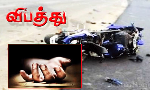 சாலை விபத்தில் தொழிலாளி பலி