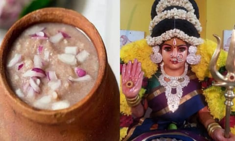 அம்மனுக்கு விருப்பமான கூழ்