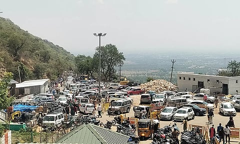 மருதமலை கோவிலுக்கு நாளை முதல் ஒரு மாதம் வாகனங்கள் செல்ல தடை