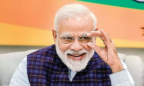 ஆசிய விளையாட்டு போட்டியில் தங்கம் வென்ற ஹாக்கி வீரர்களுக்கு பிரதமர் மோடி வாழ்த்து