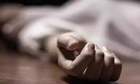 மூச்சு திணறி மூதாட்டி பலி