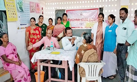 மருத்துவ முகாம் நடைபெற்றது.