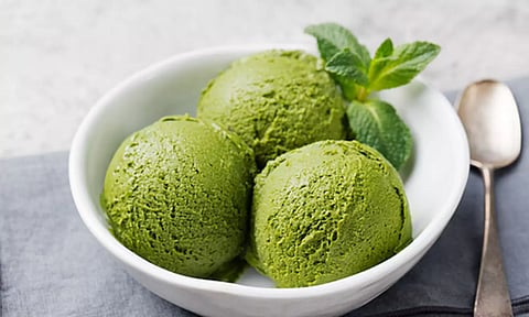 கிரீன் டீ ஐஸ்கிரீம்