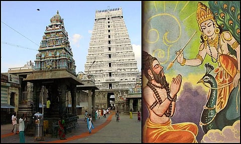 பக்தனுக்காக நேரில் தோன்றிய முருகப்பெருமான்