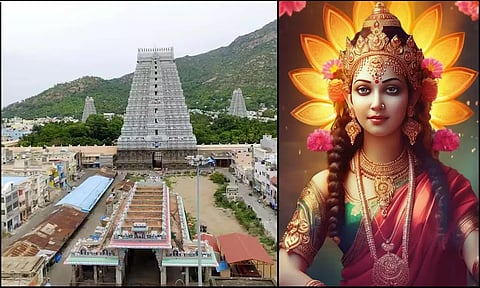 திருமகளே தீபமாக கிரிவலம் வந்த நாள்