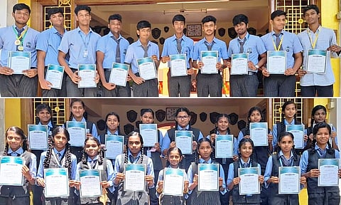 வருவாய் மாவட்ட அளவிலான டேக்வாண்டோ -ஜூடோவில் பாரத் மாண்டிசோரி பள்ளி சாதனை