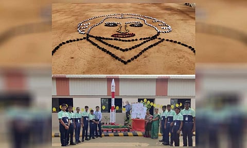 அப்துல்கலாம் பிறந்தநாள் விழா கொண்டாடப்பட்டபோது எடுத்தபடம். 