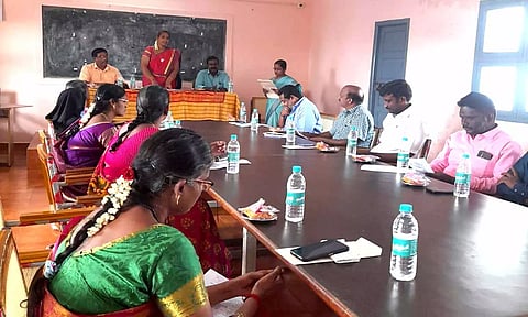 கண்ணமங்கலம் பேருராட்சி மன்ற கூட்டம்