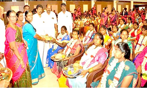 திமிரி ஒன்றியத்தில் சமுதாய வளைகாப்பு விழா