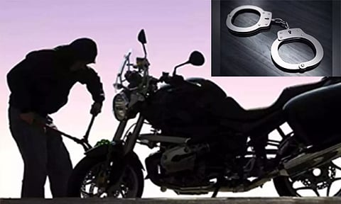 தொடர் திருட்டில் ஈடுபட்ட 3 வாலிபர்கள் கைது