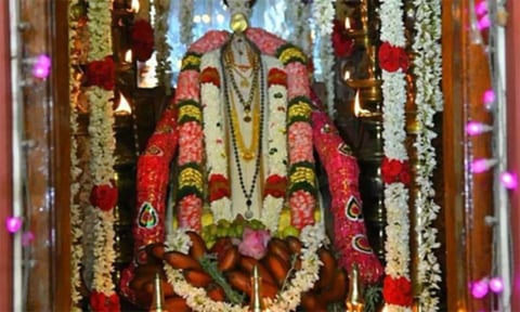 கொட்டாரம் அருகே உள்ள சந்தையடி அய்யா வைகுண்டசாமி கோவிலில் திருப்பணி தொடக்க விழா