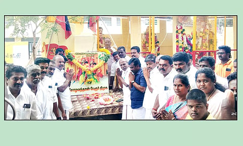 சோழவந்தானில் மருதுபாண்டியர் குருபூஜை விழா கொண்டாடப்பட்டது.