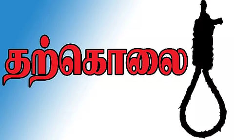 மின்துறை ஊழியர் தூக்கு போட்டு தற்கொலை