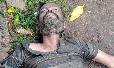கால்வாயில் இறந்து கிடந்தவர்.