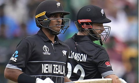 ரச்சின் ரவீந்திரா, கேன் வில்லியம்சன் அபாரம்: நியூசிலாந்து 401 ரன்களை குவித்தது