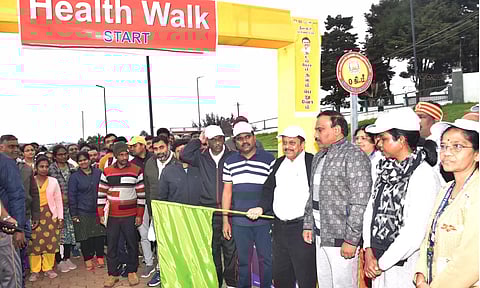 ஊட்டியில் நடப்போம் நலம் பெறுவோம் திட்டம் தொடக்கம்